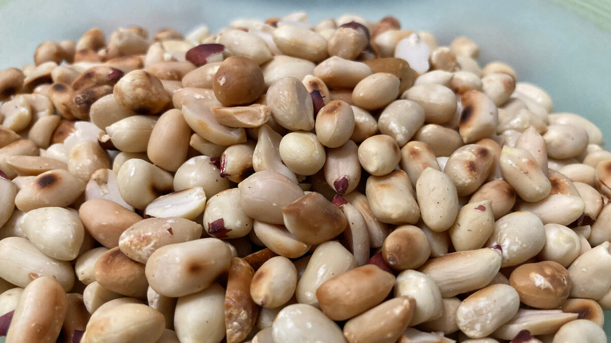 Жареный арахис очищенный