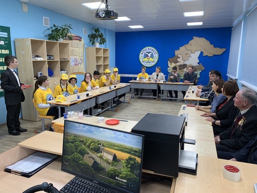    В тюменском селе открылся инновационный образовательный проект «Агрокласс»