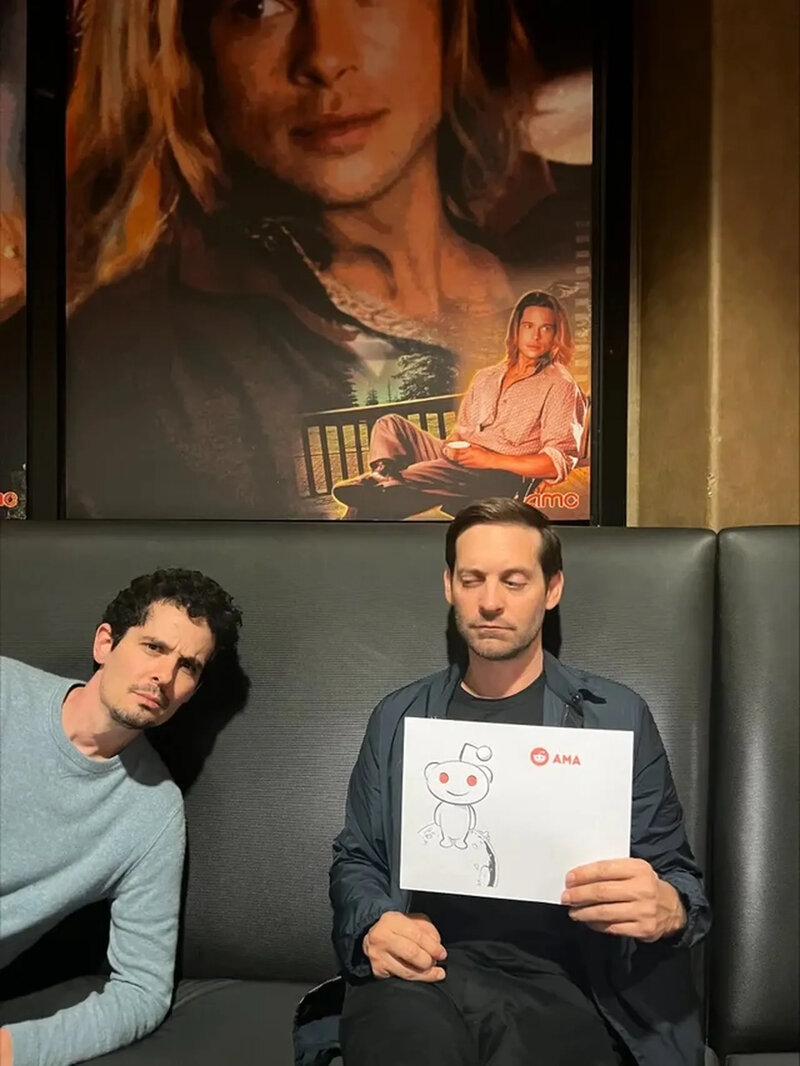 Тоби Магуайр и Дэмиен Шазелл