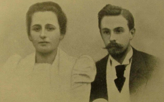 Вера Ивановна и Александр Скрябины