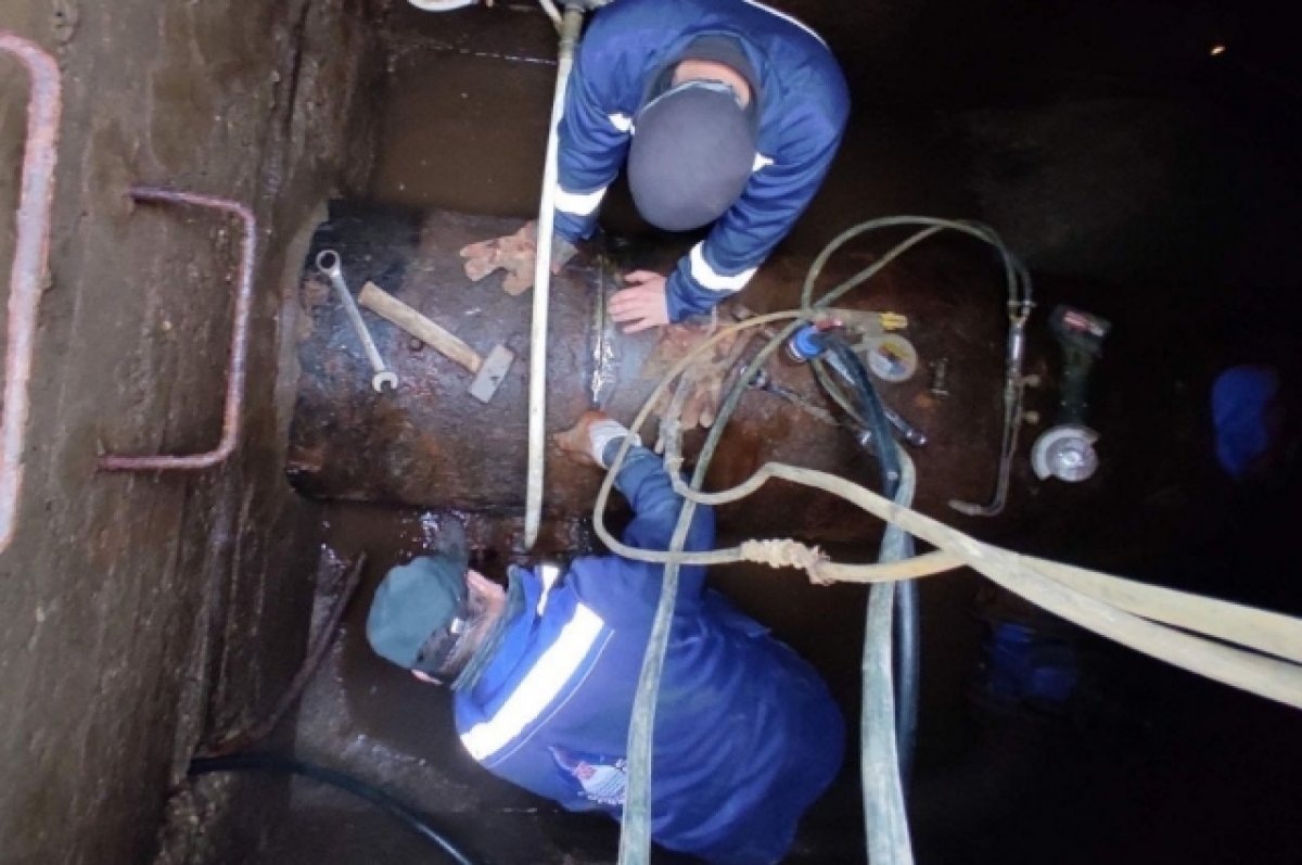    В кузбасском городе из-за аварии без воды остались жилые дома и мэрия