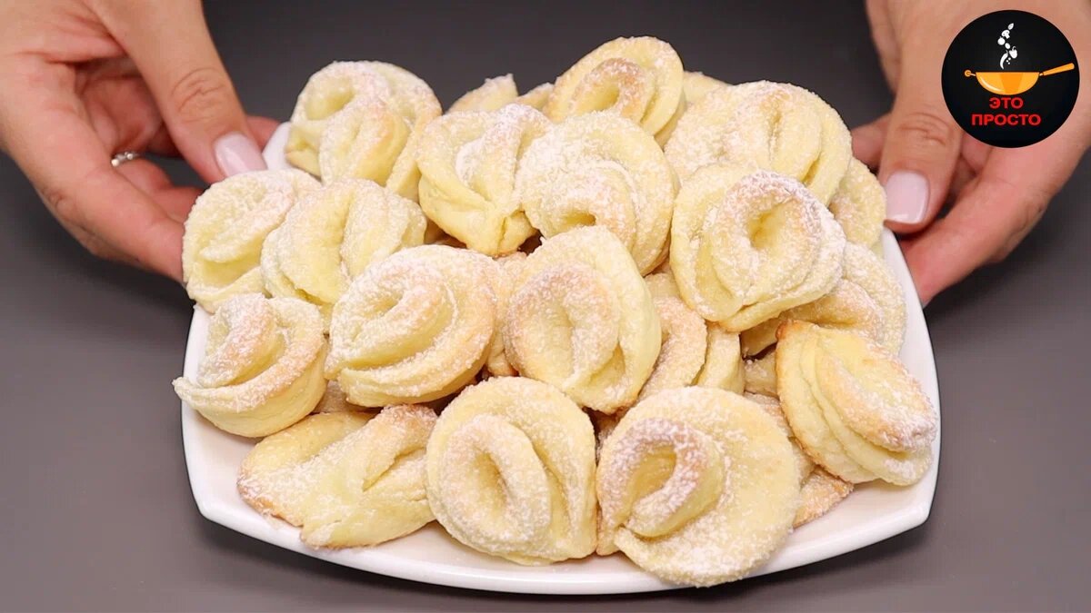 1. Татарское печенье с орехами