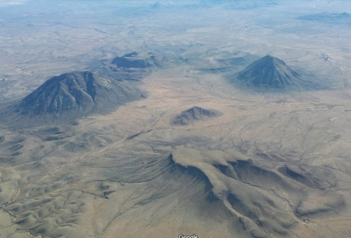 Фото Корнудас-Маунтинс с Гугл-Карт