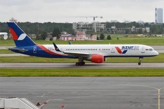    Самолет Azur Air не пустили в Индию из-за сообщения о бомбе: он приземлился в Узбекистане