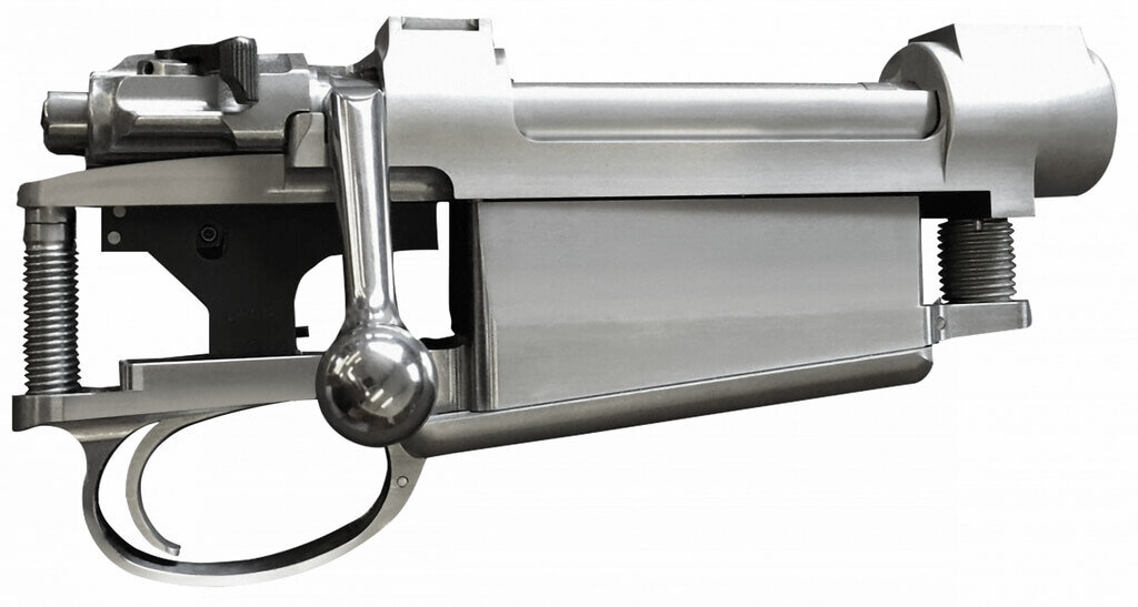 Затворная группа G98 в сборе с магазином и спусковым механизмом и через 125 лет после своего появления используется для высококлассных охотничьих винтовок практически без конструктивных изменений