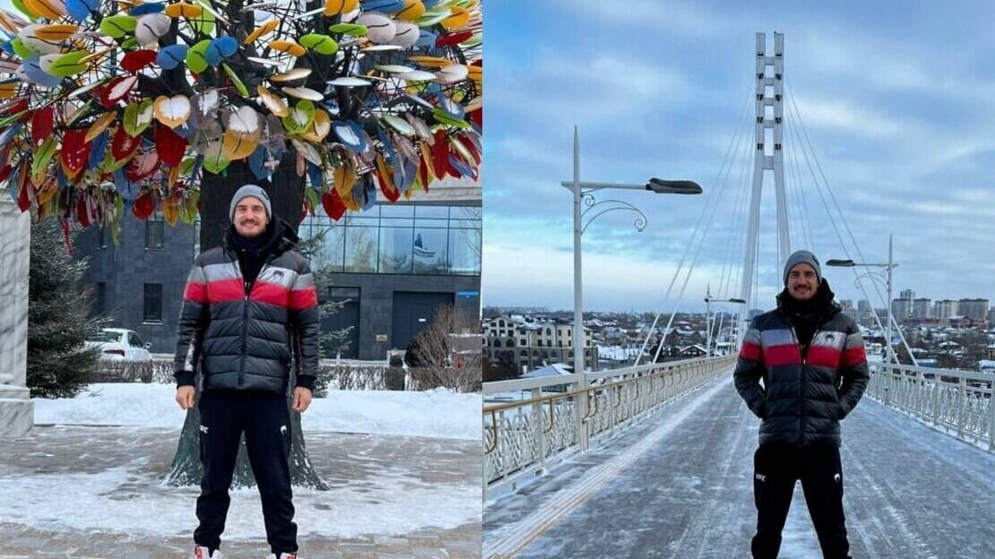     В областную столицу приехали бразильские бойцы ММА Кристиан Фролич и Глейсон Тибау. По данным тг-канала «Тюмень №1» они прогулялись по городу, посетили набережную Туры, площадь Борцов Революции и сфотографировались на фоне местных арт-объектов.