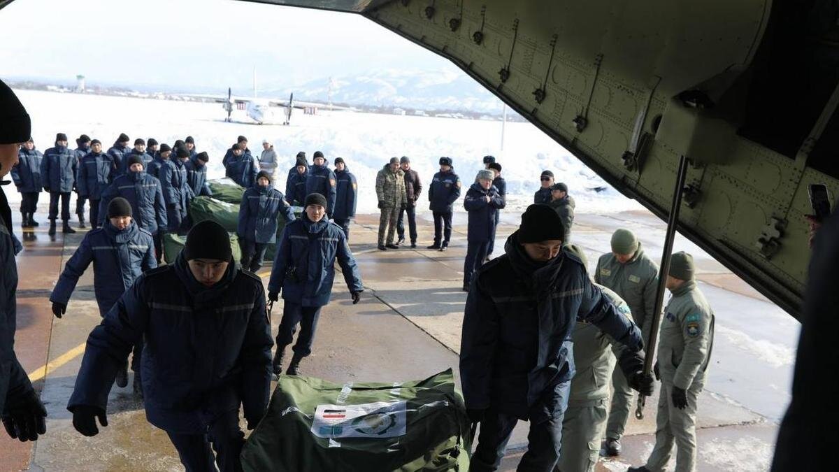    Гуманитарная помощь для граждан Сирии:МЧС РК