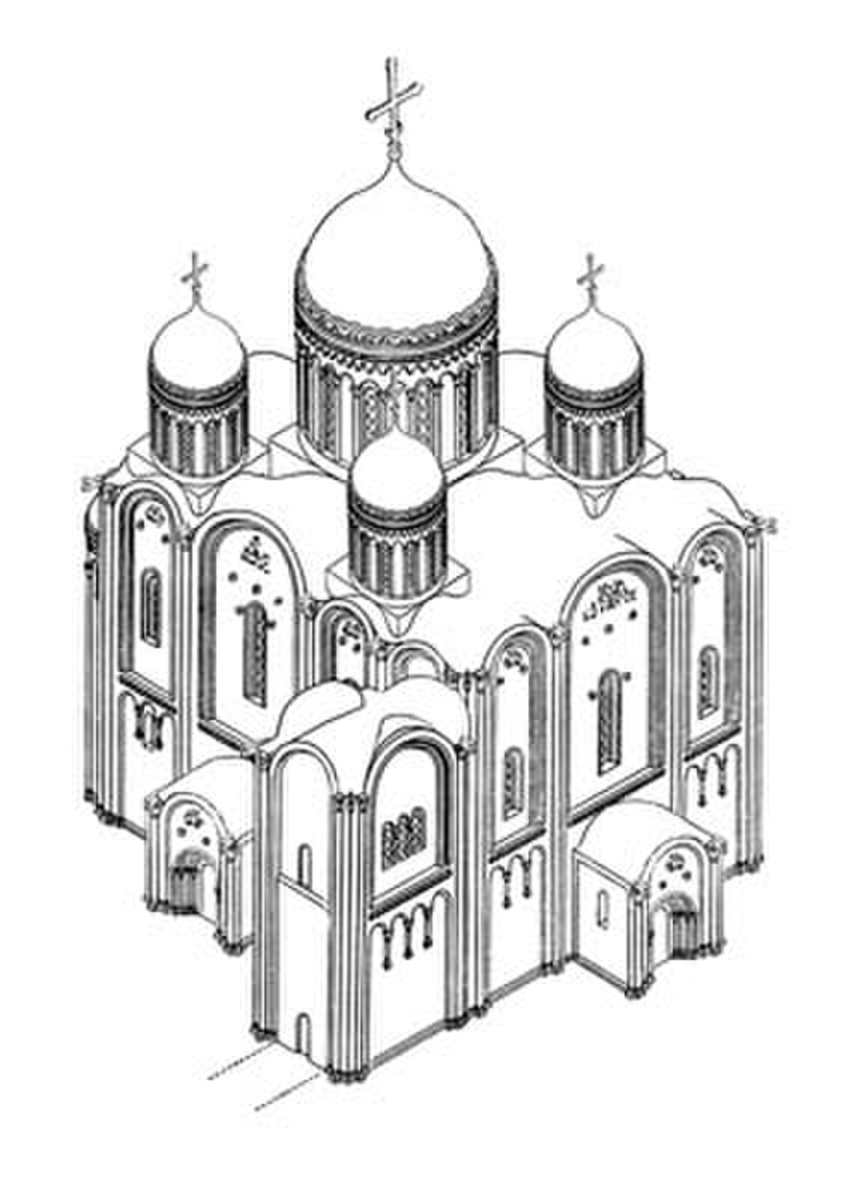 Владимиро Суздальская архитектура Успенский собор