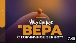 Что такое «вера с горчичное зерно»_ _ _Библия говорит