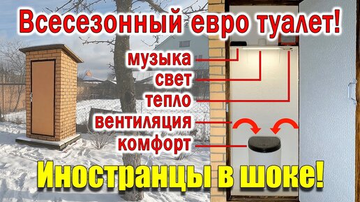 Дачный туалет со скидкой в РОССИИ