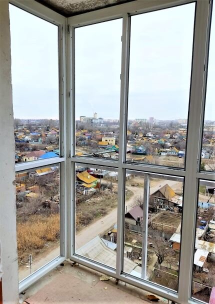 Прорисовываются очертания будущей лоджии.