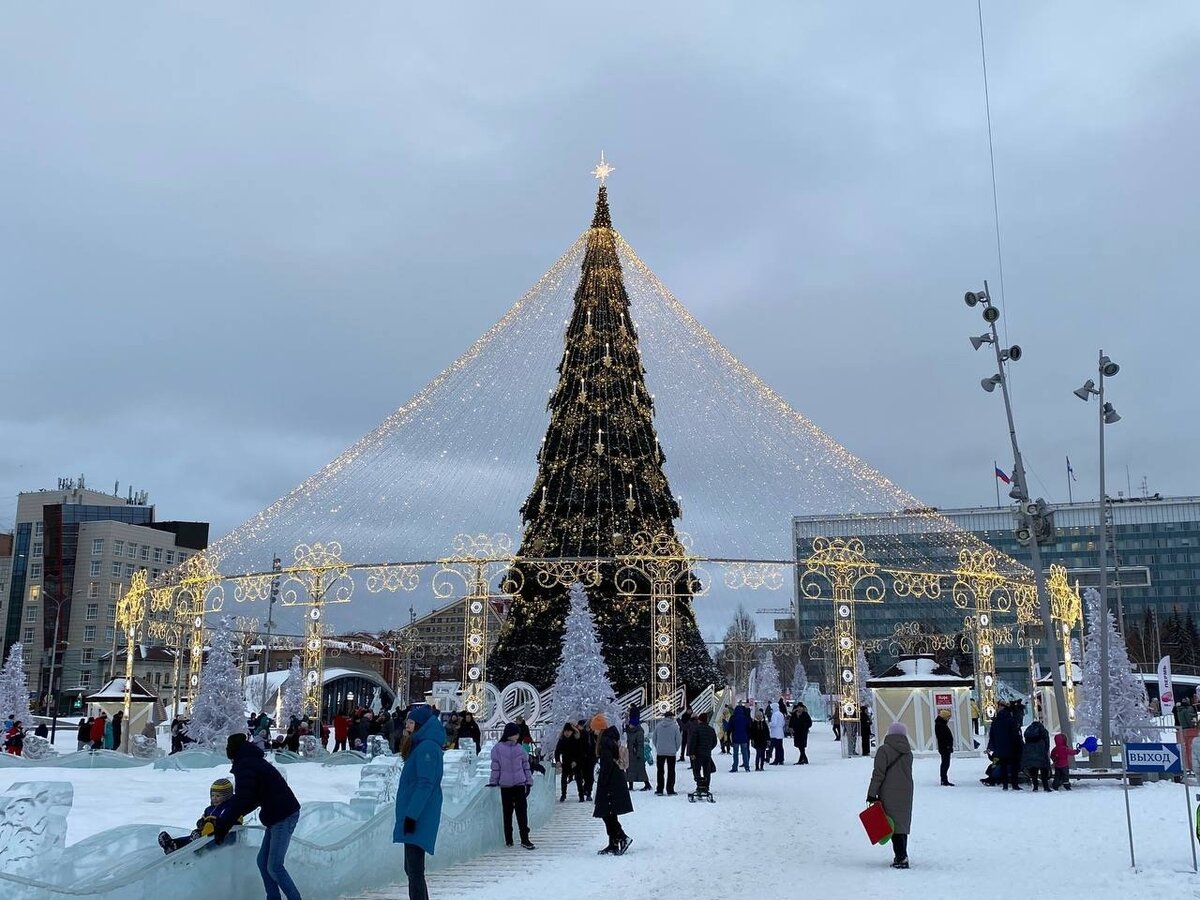 Пермь в январе