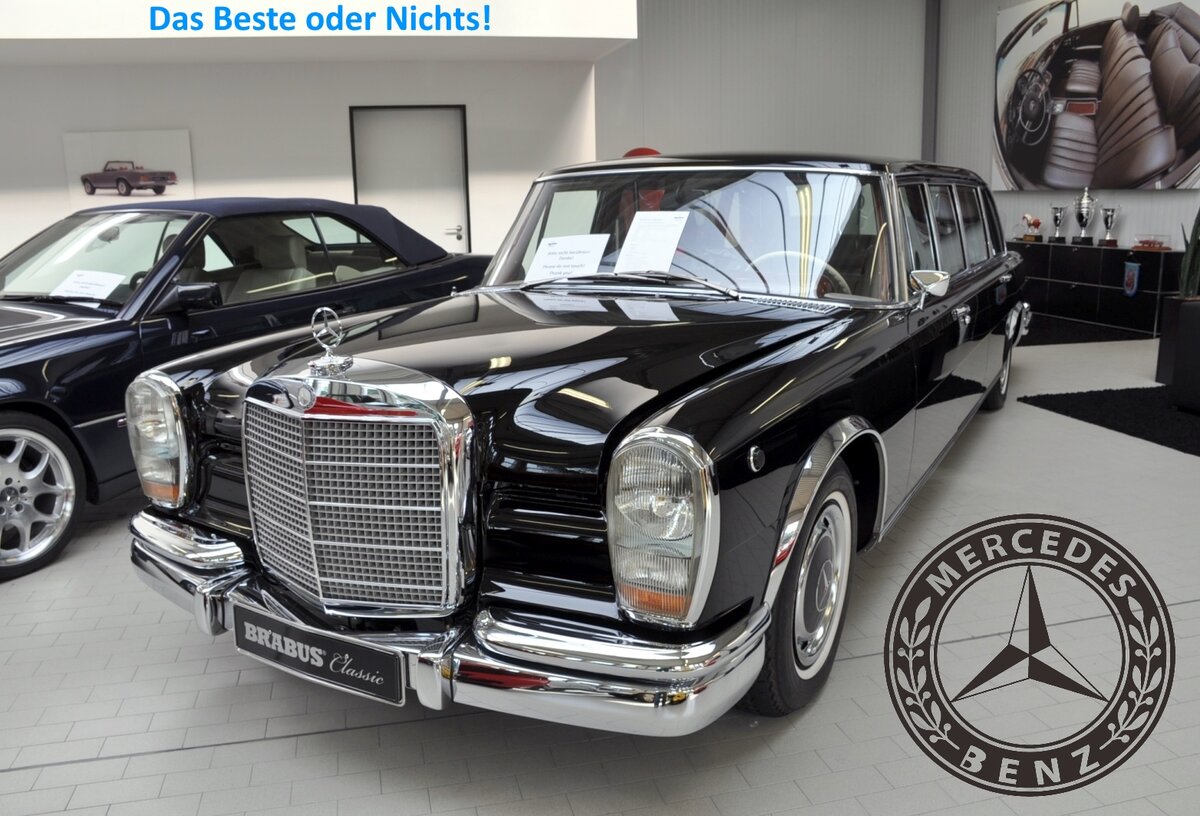 Mercedes Benz 600 w100 Buchmann Buchmann салон