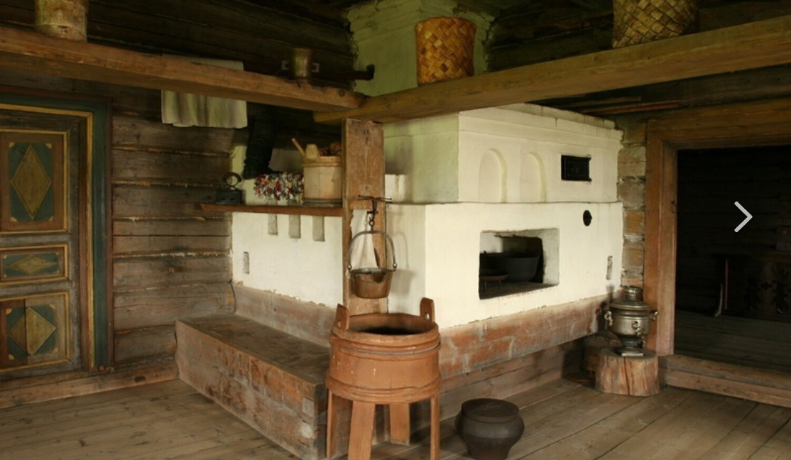 Классический быт русской избы