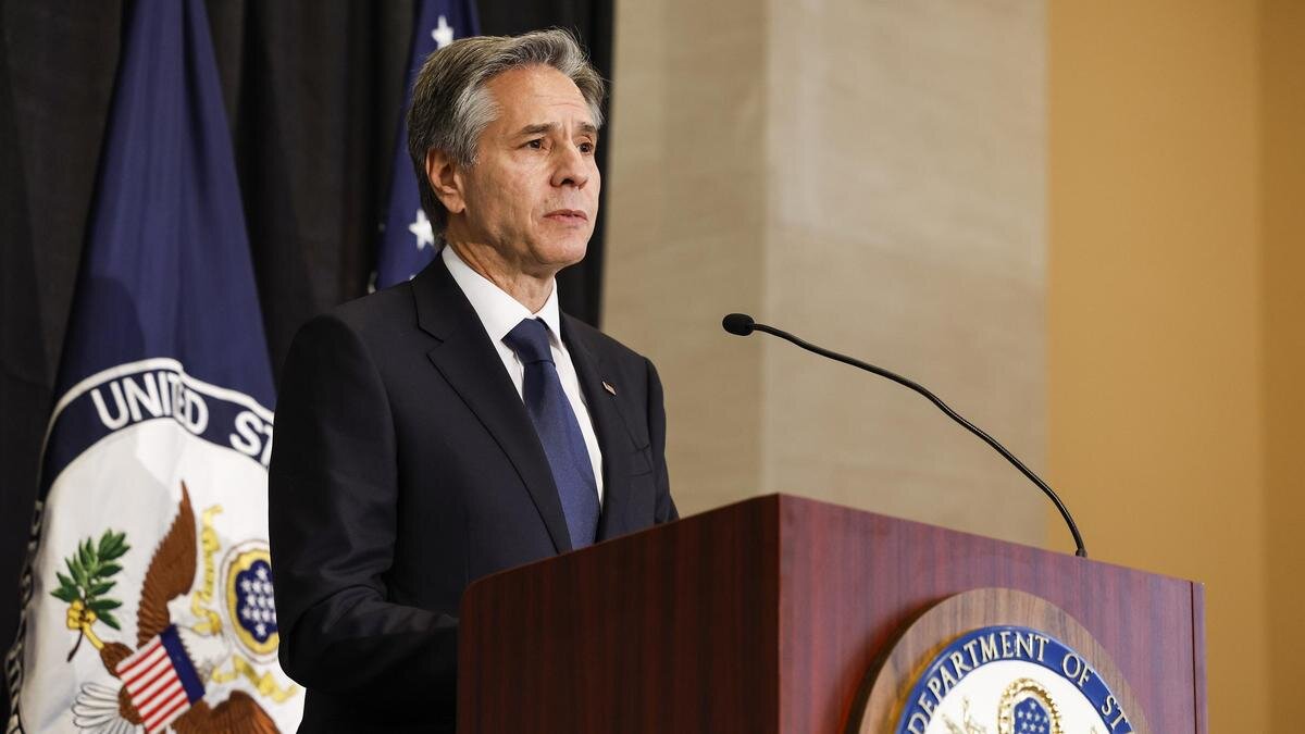    Энтони Блинкен:Anna Moneymaker/Getty Images