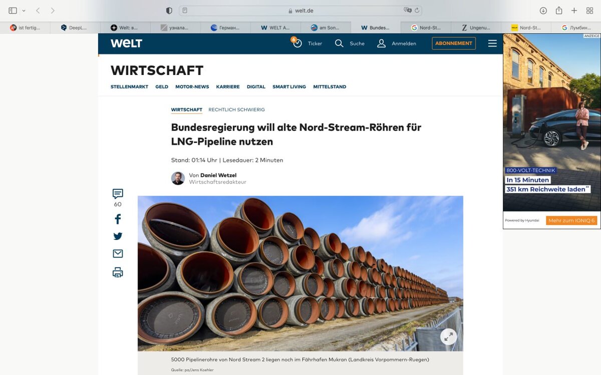 Иллюстрация с WELT 