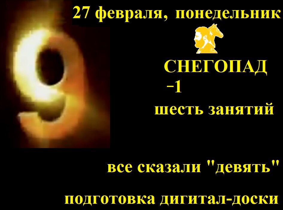 Описание девятки в тексте. Иллюстрация от автора