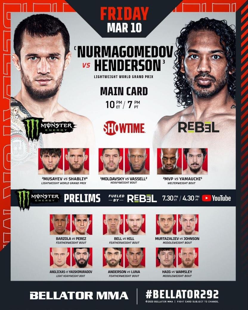     Bellator 292
