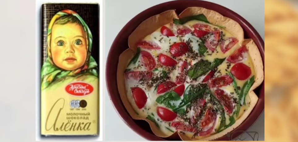 Один из завтраков моей клиентки.