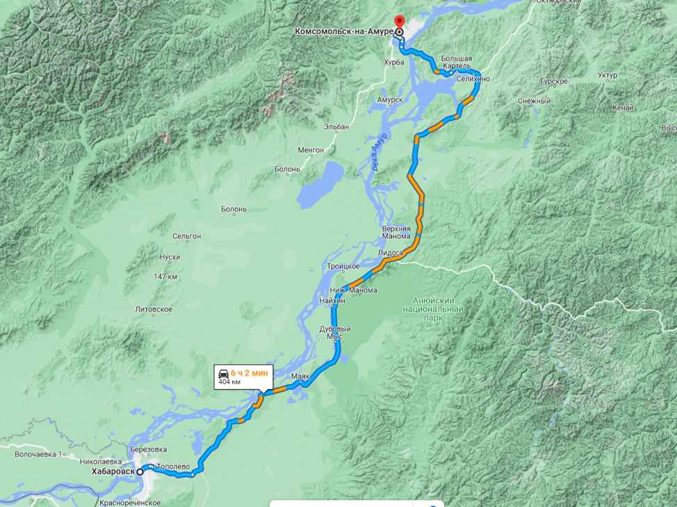 Сколько ехать от хабаровска до комсомольска. Карта Хабаровск Комсомольск на Амуре. Автодорога Хабаровск Комсомольск на Амуре карта. Карта трассы Хабаровск Комсомольск на Амуре.