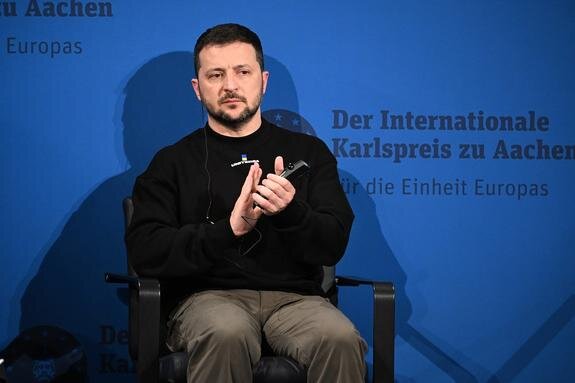    Президент Украины Владимир Зеленский, Federico Gambarini / globallookpress.com