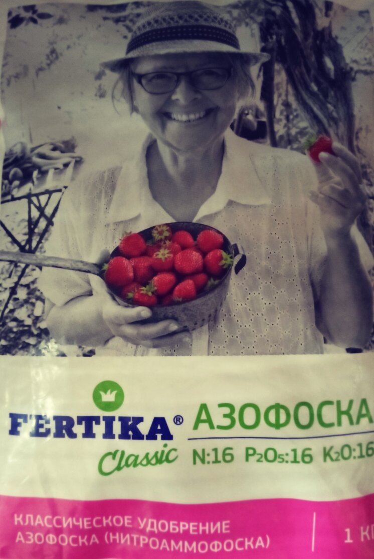 АЗОФОСКА в составе азот, фосфор и калий