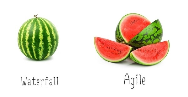 Сравнение Waterfall  и  Agile