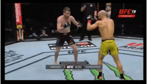 Концовка боя против Марлона Мораеса