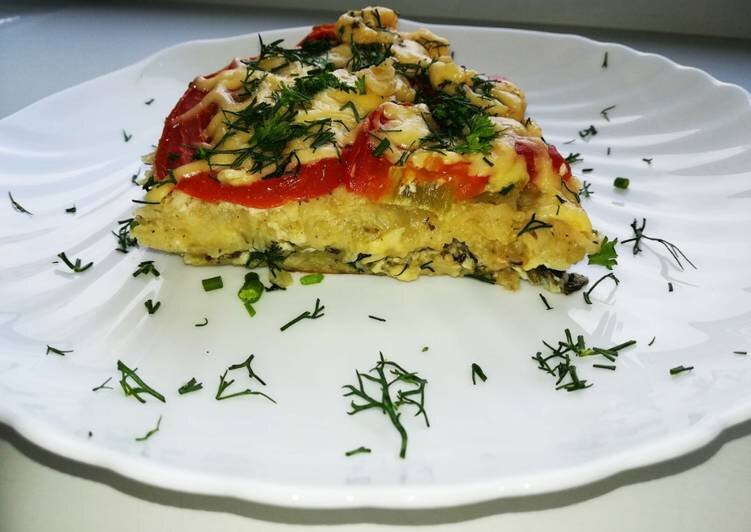 Запеканка из щавеля 