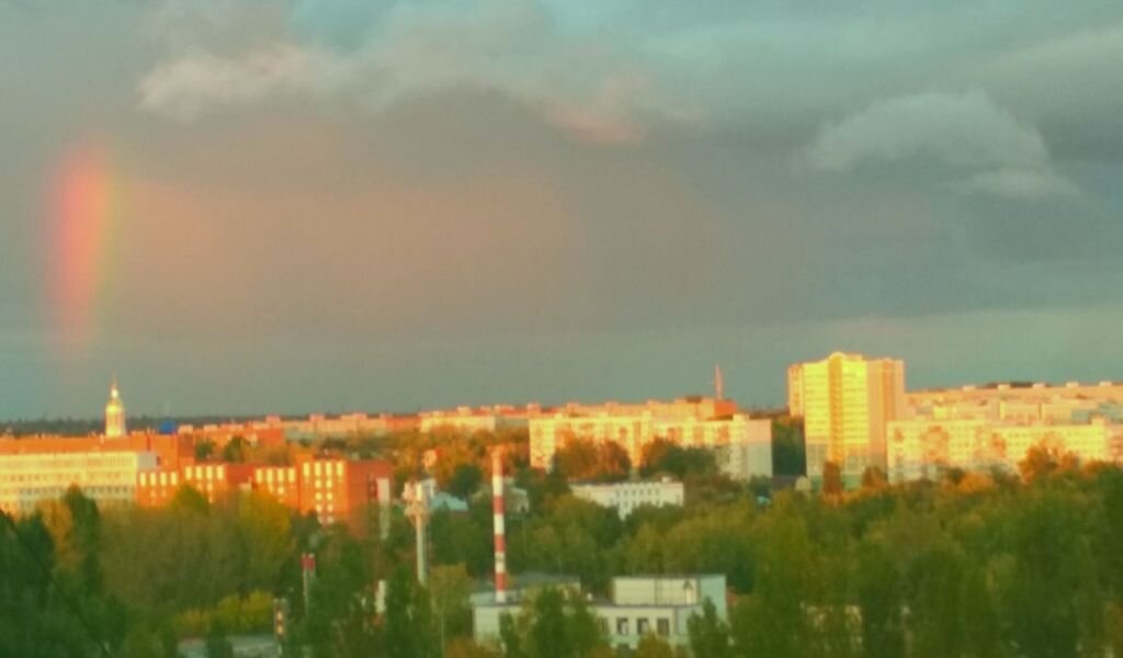 Вид из окна своего города.