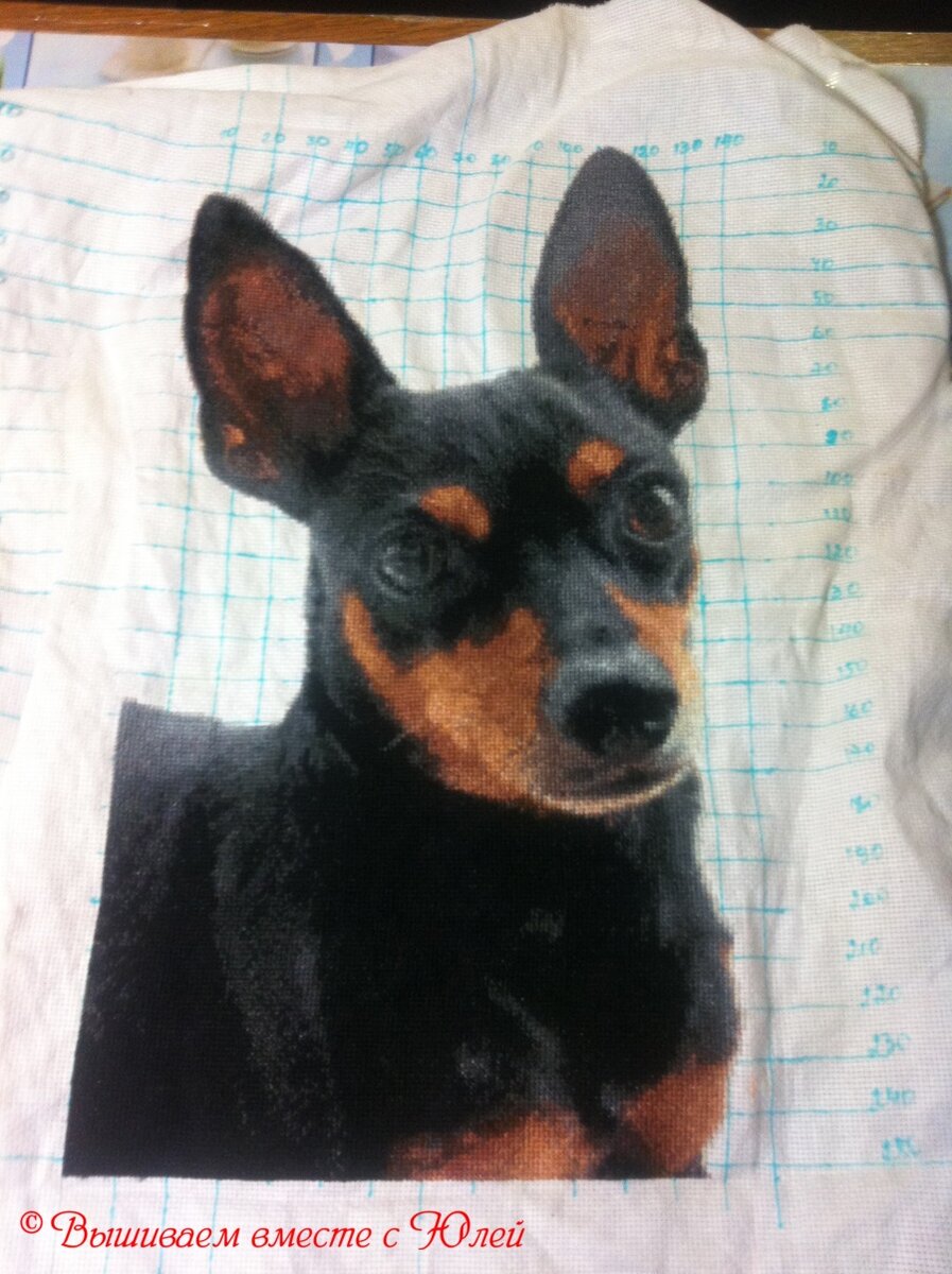 Готовая вышивка