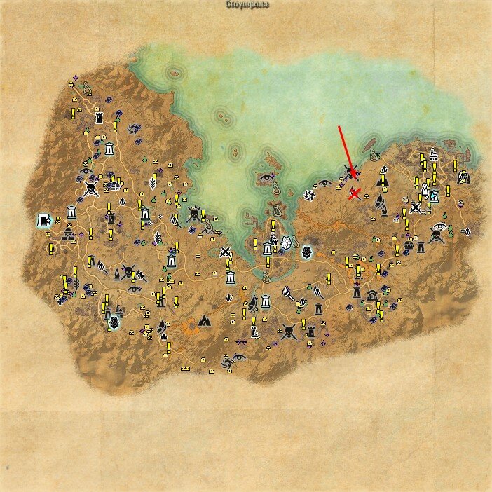 Teso черный лес карта
