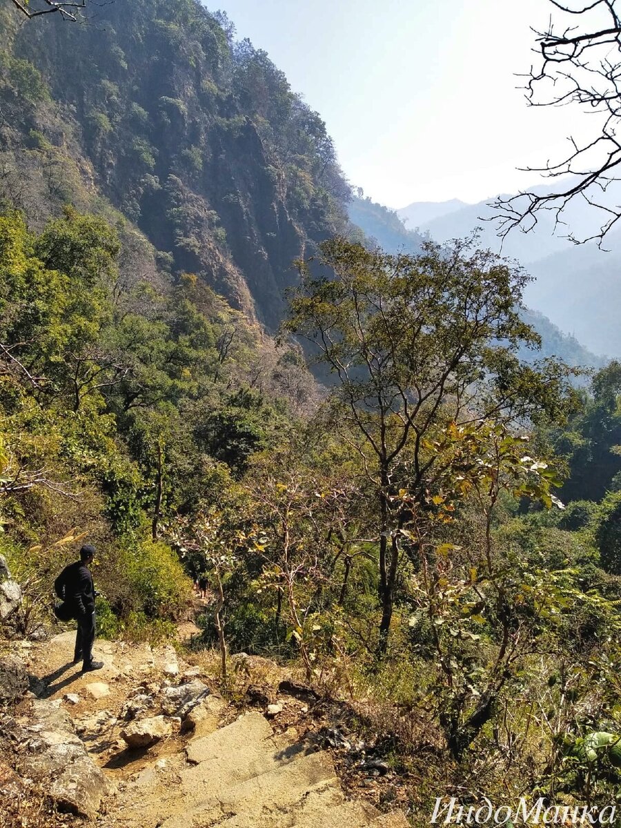 Ришикеш. Neer Garh Waterfall. Фото автора.