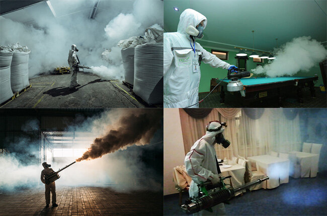 Обработка помещения туманом