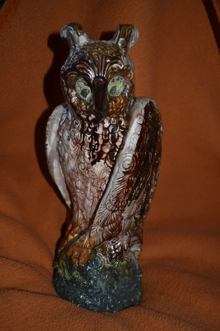 Филин, светильник, Конаковский ФЗ. Нижняя часть реставрирована