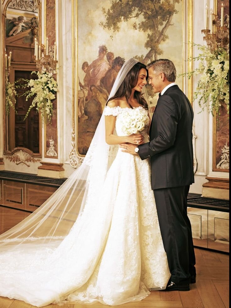 Свадьба Джорджа Клуни и Амаль Аламуддин 2014 год  фото из журнала  People