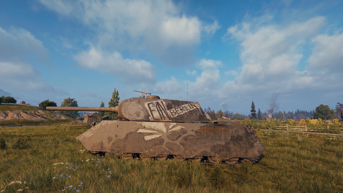 Скриншот из игры World of Tanks