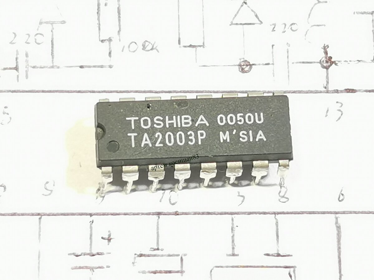 Ta2003 схема приемника