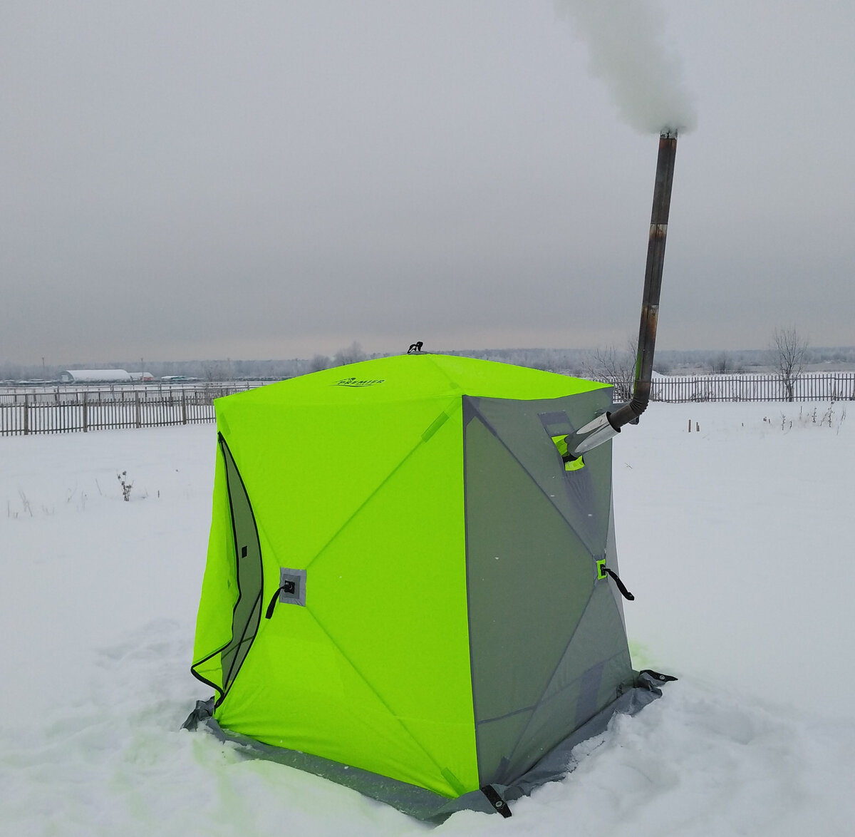 Виды освещения для зимней рыбалки в палатке