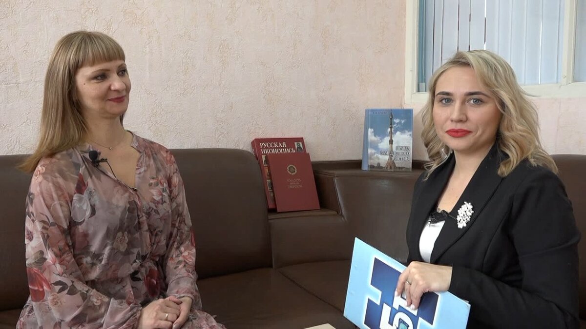 Елена Петрова и Екатерина Ершова в программе "Интересные люди" БНТВ