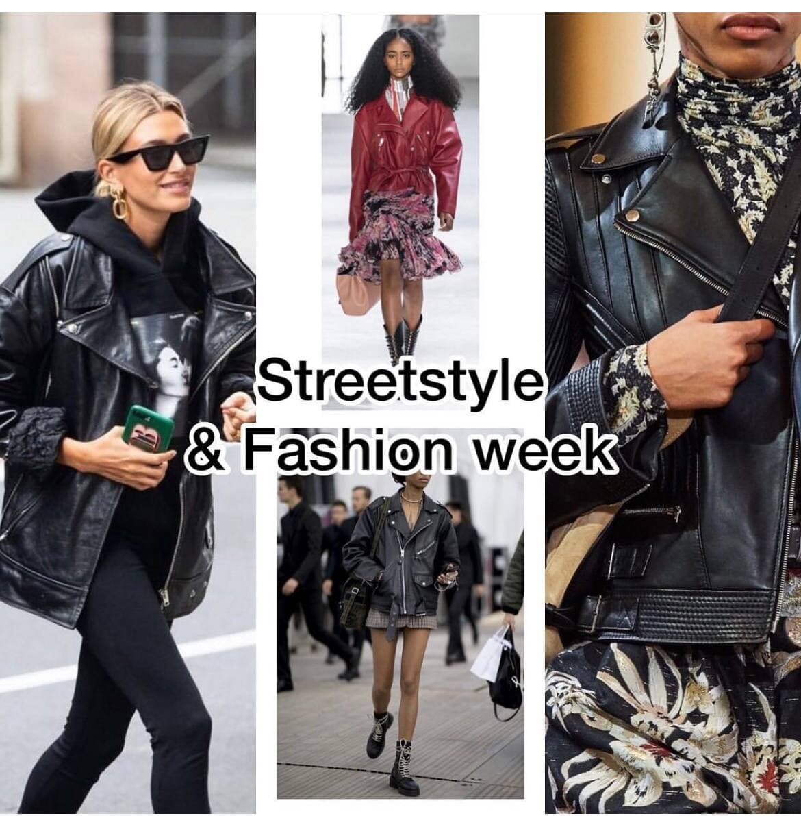 Неделя моды, куртки-косухи