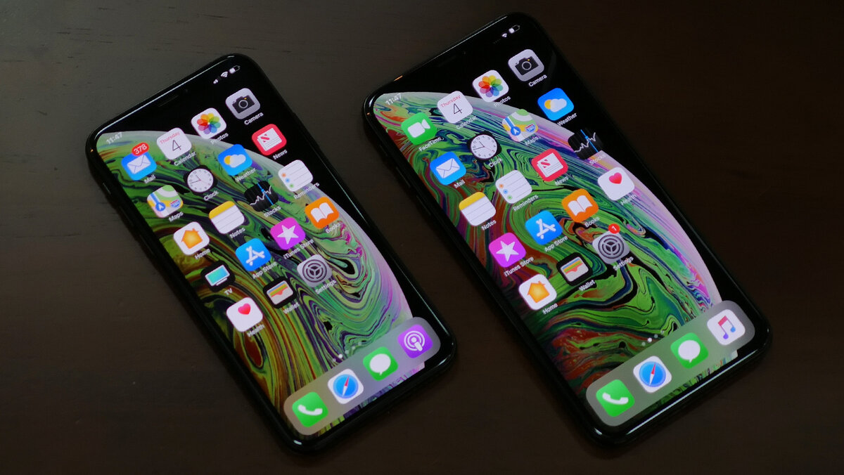 iPhone X и iPhone Xs