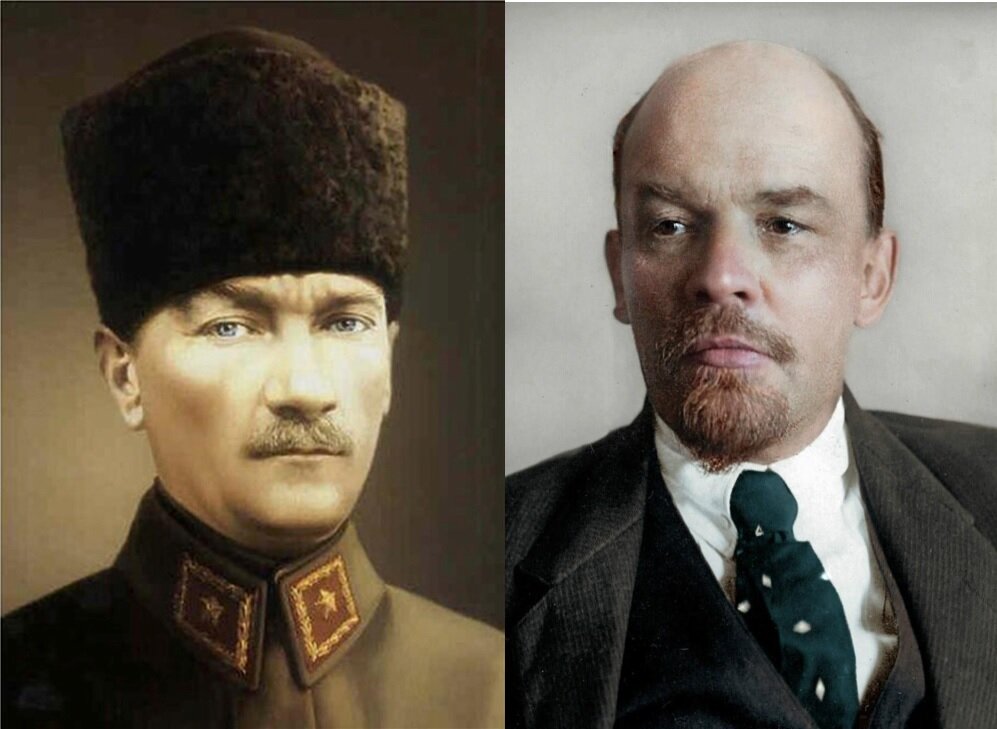 Кто был по национальности ленин. Ататюрк, Мустафа Кемаль Lenin. Мустафа Кемаль Ататюрк и Ленин. Мустафа Кемаль Ататюрк и Ленин в Москве. Ленин и Кемаль.