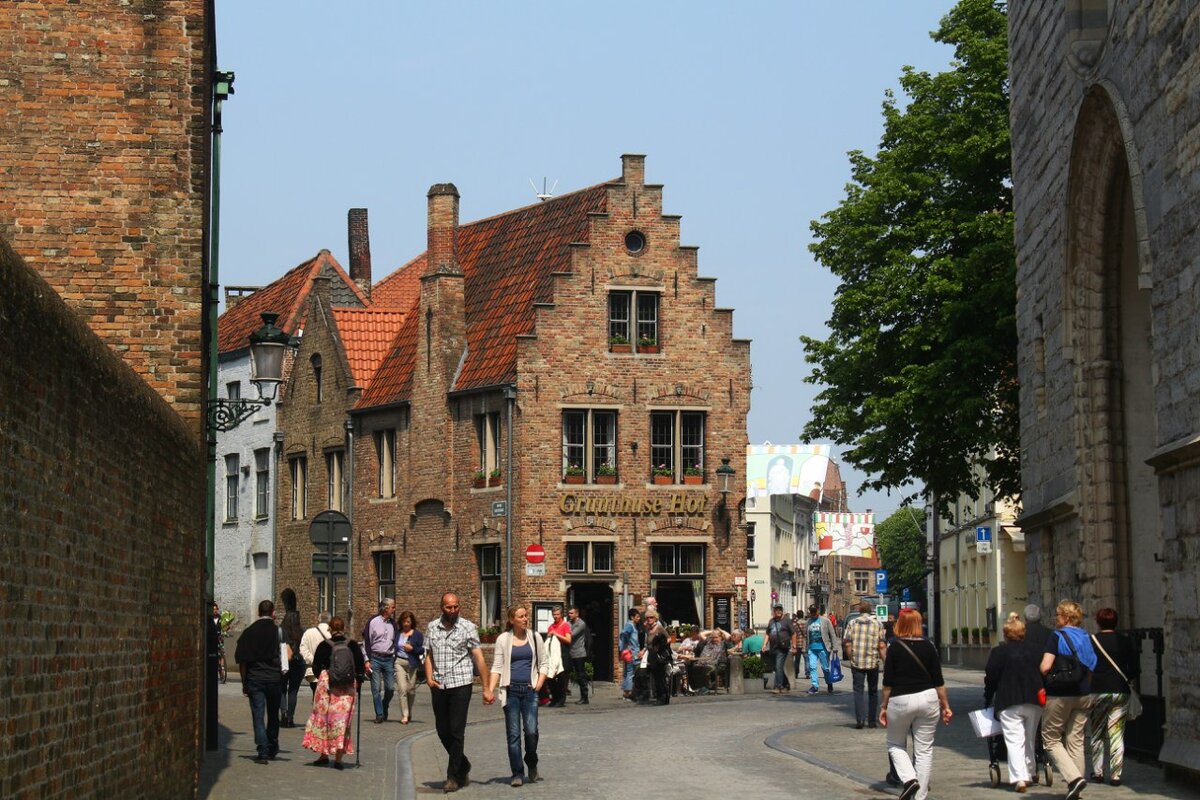  Прогулка по центральным улочкам Брюгге, фото автора