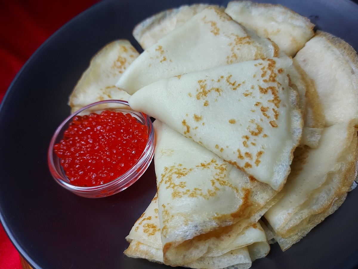 Блинчики) Фото автора.