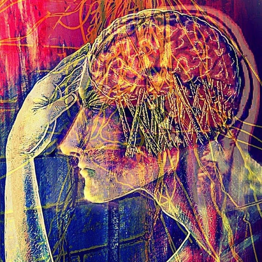 Человек рисует узоры психология
