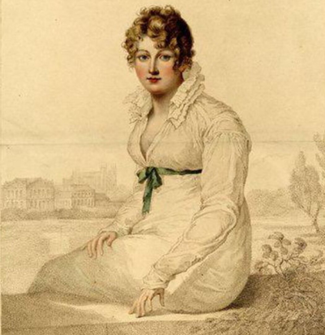 "Portret of Mrs. Q--" J.F.M. Juet-Villiers. Источник: austen-jane.livejournal.com