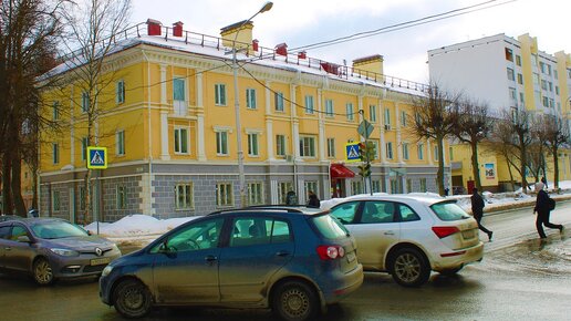 Езда на авто по марийской столице городу Йошкар- Оле. Запись с видеорегистратора