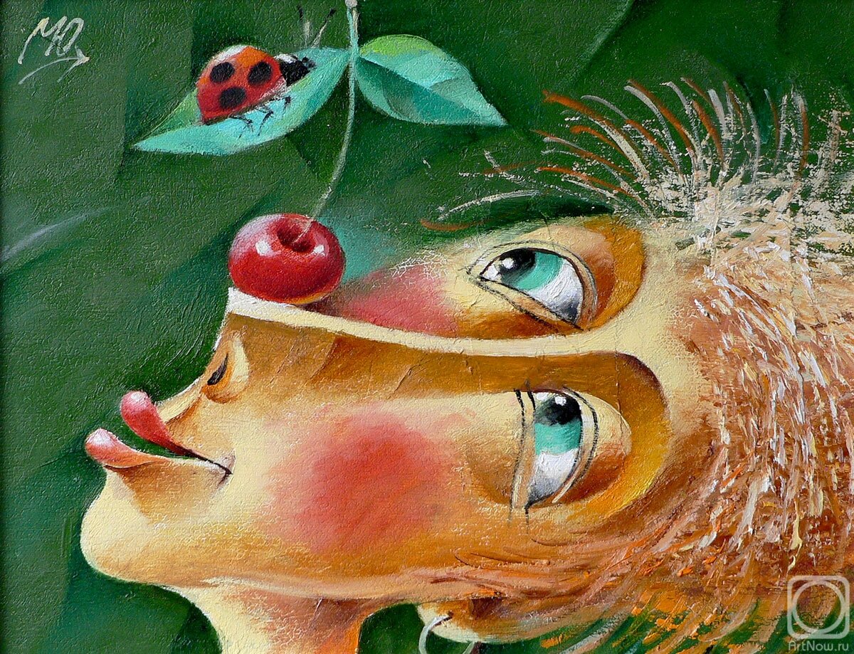 Люблю позитивных художников | Картины Юрия Мацика, в которых есть ...