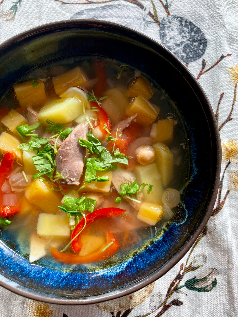 Замечательный суп от Даши - уверена, рецептом она поделится в комментариях!